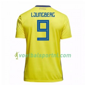Zweden Ljungberg 9 Thuis Shirt WK voetbal 2018